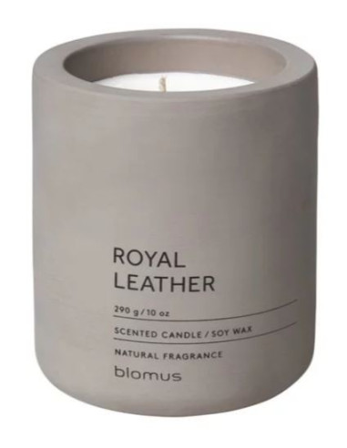 Ароматна свещ FRAGA размер L - цвят Satellite - аромат Royal Leather - Blomus