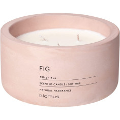 Ароматна свещ FRAGA размер XL  - аромат Fig - цвят Rose Dust - Blomus