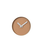 Стенен часовник RIM, размер S - цвят Indian tan / Nomad - Blomus