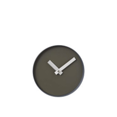 Стенен часовник RIM, размер S - цвят Tarmac / Steel Gray - Blomus