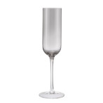 К-т от 4 бр чаши за шампанско FUUMI, 220 мл - цвят опушено сиво (Smoke) - Blomus
