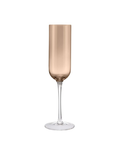 К-т от 4 бр чаши за шампанско FUUMI, 220 мл - цвят опушено кафяво (Coffee) - Blomus