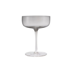К-т от 4 бр чаши за шампанско FUUMI, 280 мл - цвят опушено сиво (Smoke) - Blomus