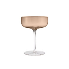 К-т от 4 бр чаши за шампанско FUUMI, 280 мл - цвят опушено кафяво (Coffee) - Blomus
