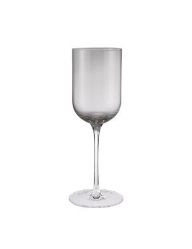 К-т от 4 бр чаши за вино FUUMI, 310 мл - цвят опушено сиво (Smoke) - Blomus