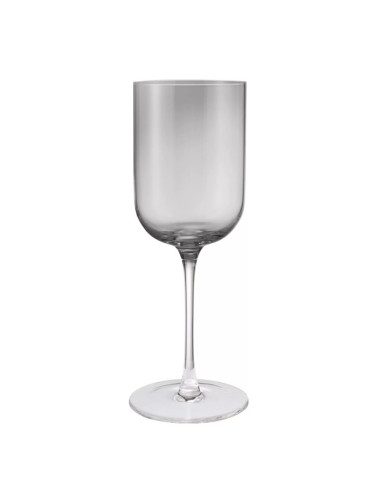 К-т от 4 бр чаши за вино FUUMI, 400 мл - цвят опушено сиво (Smoke) - Blomus