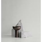 Стоманена ваза MIYABI - цвят “Burned metal“ - Blomus