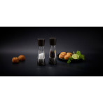 Мелничка за сол “DERWENT BLACK WOOD“ - 19 см. - с механизъм за прецизност - цвят черен