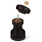 Комплект мелнички за сол и пипер “HOXTON“ - 10,4 см. - цвят тъмен шоколад