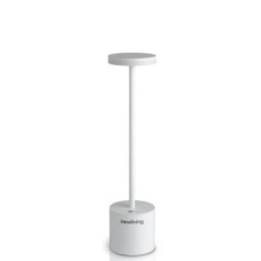 Настолна LED лампа с акумулаторна батерия - бяла