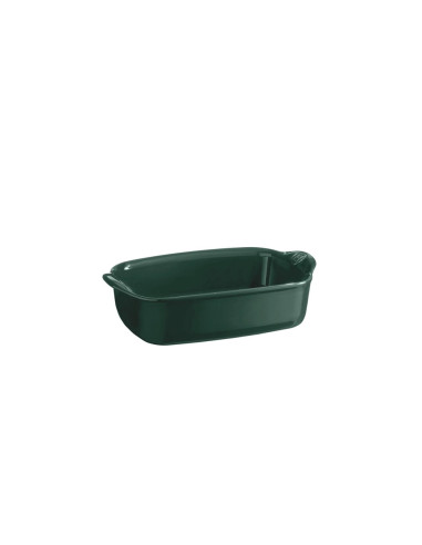 Керамична тава "INDIVIDUAL OVEN DISH"- 22х15см - цвят зелен кедърEMILE HENRY