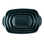 Керамична тава "INDIVIDUAL OVEN DISH"- 22х15см - цвят зелен кедърEMILE HENRY