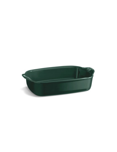 Керамична тава " SMALL RECTANGULAR OVEN DISH"- 30х19 см - цвят зелен кедърEMILE HENRY