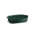 Керамична тава " SMALL RECTANGULAR OVEN DISH"- 30х19 см - цвят зелен кедърEMILE HENRY