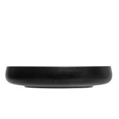 Основна чиния Robuste Ø 21 см. - черен мат с повърхност стил чугун MAKU