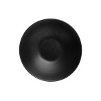Дълбока чиния Robuste Ø 21 см. - черен мат с повърхност стил чугун MAKU