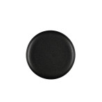 Основна чиния Robuste 2 бр. Ø 21 см. - черен мат с повърхност стил чугун MAKU