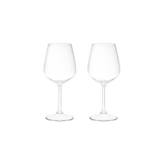 Комплект от 2бр чаши за вино Titanium Crystal - 350мл. MAKU