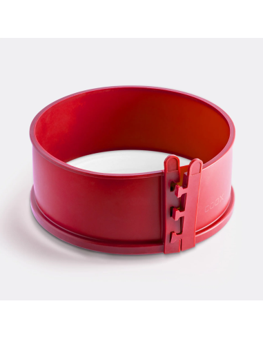 Силиконова форма с порцеланова основа Ø 18 - червена