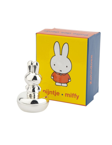 ZILVERSTAD Кутийка за зъбче или кичур “Miffy“ - цвят сребро