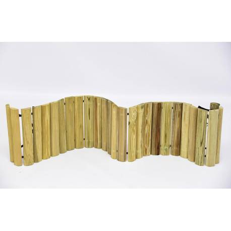 Дървени ролки за лехи - 2 x 30 x 150 см