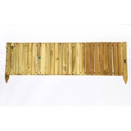 Дървени ролки за лехи с крачета -  2 x 30 x 150 см