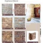 Highland Blend - Amber - декоративен облицовъчен камък, 0.6 кв.м кашон