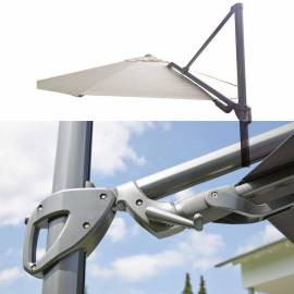 Imagén: Градински чадър - здрава конструкция, 3.5 м