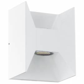 Външен фасаден аплик-LED 2х2,5W 360lm бяло  MORINO