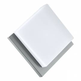 Външен аплик/ПЛ-LED 8,2W 820lm инокс/бяло  INFESTO 1