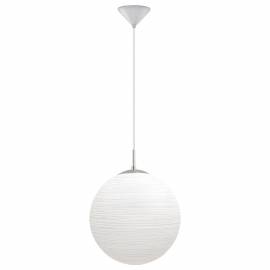Пендел-висяща лампа 1хЕ27 Ø300 сребр.-хром/бяло лин MILAGRO