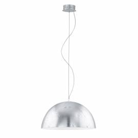 Пендел-висяща лампа LED 24W сребърно/бяло/пластик GAETANO