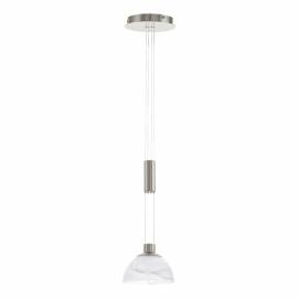 Пендел-висяща лампа LED 1х6W 460lm никел-мат/алабастър MONTEFIO
