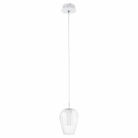 Пендел-висяща лампа LED 1х6W 600lm Ø160 бяло/хром VENCINO