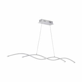 Imagén: Пендел-висяща лампа LED 2x14W 2x1900lm L-1200 хром/бяло LASANA 2