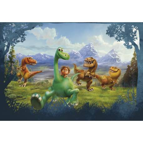 Фототапет за детска стая динозаври - 8 части, 368х254 см