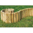 Дървени ролки за лехи - 2 x 40 x 150 см