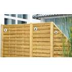 Дървена ограда - 180x 180 см