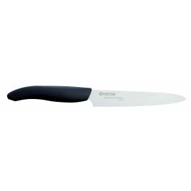 Imagén: Керамичен нож за домати - бяло острие/черна дръжка - 12,5 см. - KYOCERA