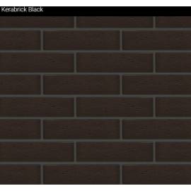 Imagén: Облицовъчни тухлички Kerabrick Black Flat 1.32 кв.м