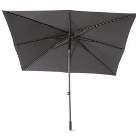 Imagén: Градински чадър - 200x250 см, антрацит