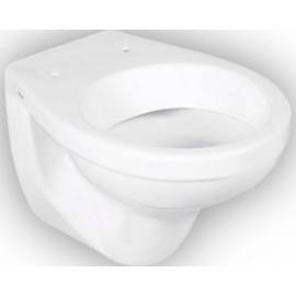 Imagén: Стенна тоалетна Europa - Бяла санитарна керамика, без седалка