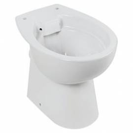 Imagén: Стояща тоалетна без ръб Metz - Бяла санитарна керамика, без седалка