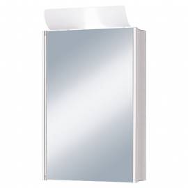Шкаф за баня - огледало с осветление Jokey Single Alu, алуминиев
