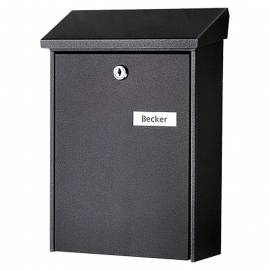 Imagén: Пощенска кутия Portaferm PM 22 - 30,5x22,5x7,5 см, черна