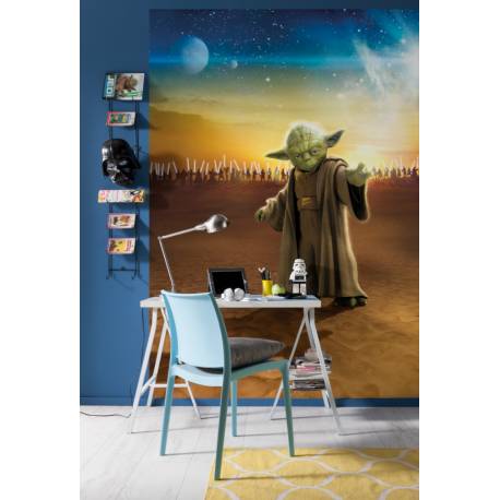 Фототапет Star Wars - Master Yoda, 4 части, 184х254 см
