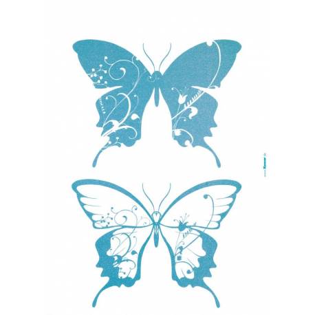 Декоративен стикер Farfalle, 2 части, 50х70 см