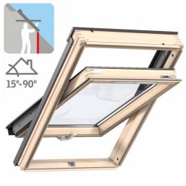 Imagén: Покривен прозорец Velux Стандарт - долно управление, двоен стъклопакет - 6 размера