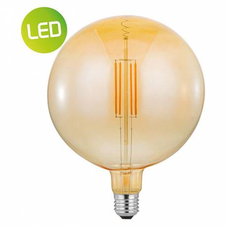 LED крушка Edison, Е27, 4 W, Ø18 см