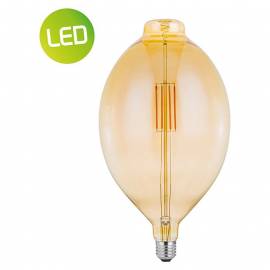 LED крушка Edison, овал, Е27, 4 W